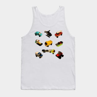 Bricks And Pieces - Transport Collection 1 Tank Top